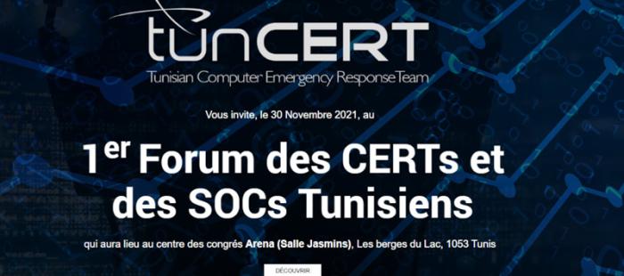 1re édition du forum des CERTs et des SOCs tunisiens