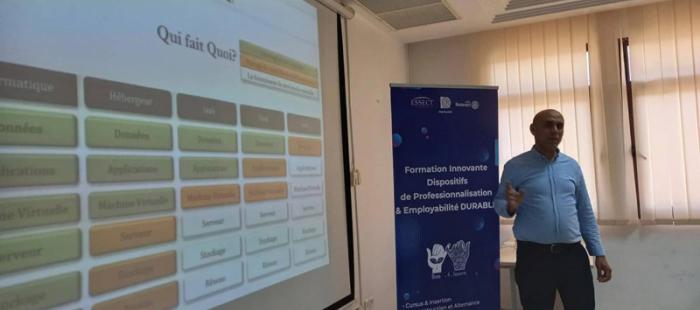Séminaire sous le thème "Formation innovante : Dispositifs de professionnalisation et employabilité durable"
